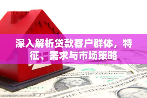 翠屏深入解析贷款客户群体，特征、需求与市场策略