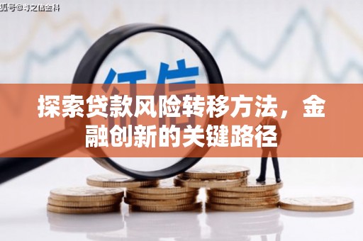 翠屏探索贷款风险转移方法，金融创新的关键路径