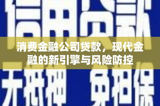 翠屏消费金融公司贷款，现代金融的新引擎与风险防控