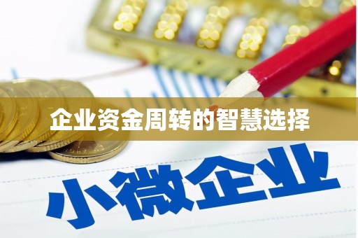 翠屏企业资金周转的智慧选择
