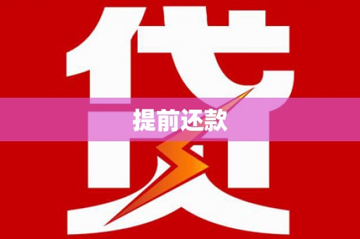 翠屏提前还款