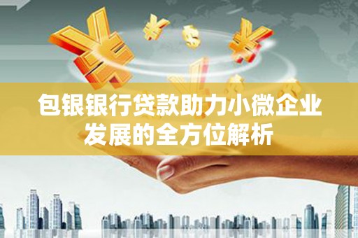 翠屏包银银行贷款助力小微企业发展的全方位解析