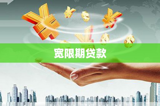 翠屏宽限期贷款
