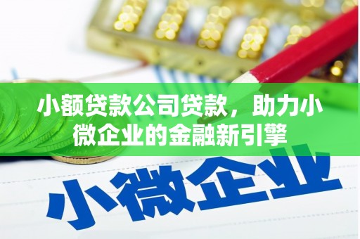 翠屏小额贷款公司贷款，助力小微企业的金融新引擎