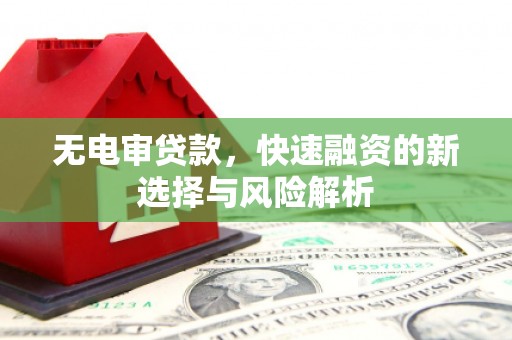翠屏无电审贷款，快速融资的新选择与风险解析