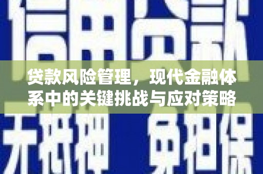 翠屏贷款风险管理，现代金融体系中的关键挑战与应对策略