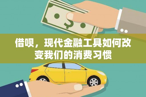 翠屏借呗，现代金融工具如何改变我们的消费习惯