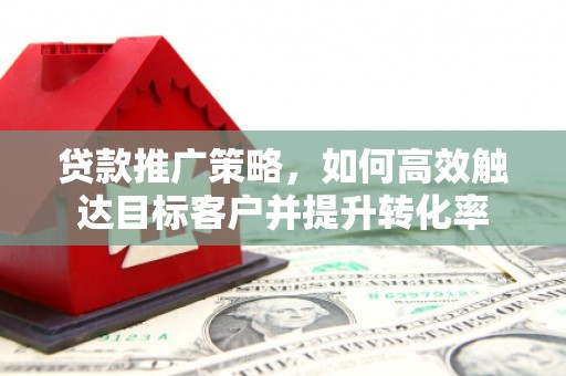 翠屏贷款推广策略，如何高效触达目标客户并提升转化率