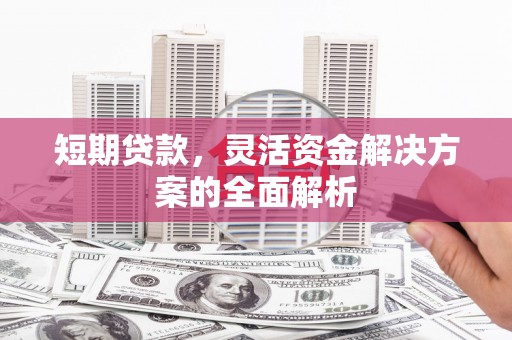 翠屏短期贷款，灵活资金解决方案的全面解析