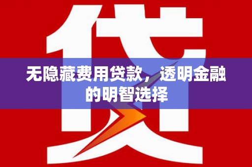 翠屏无隐藏费用贷款，透明金融的明智选择
