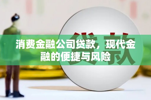 翠屏消费金融公司贷款，现代金融的便捷与风险